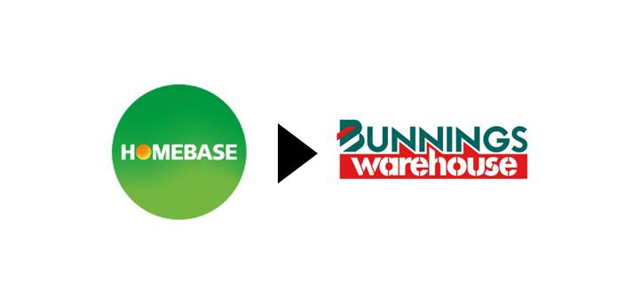 Homebase re-brands as Bunnings