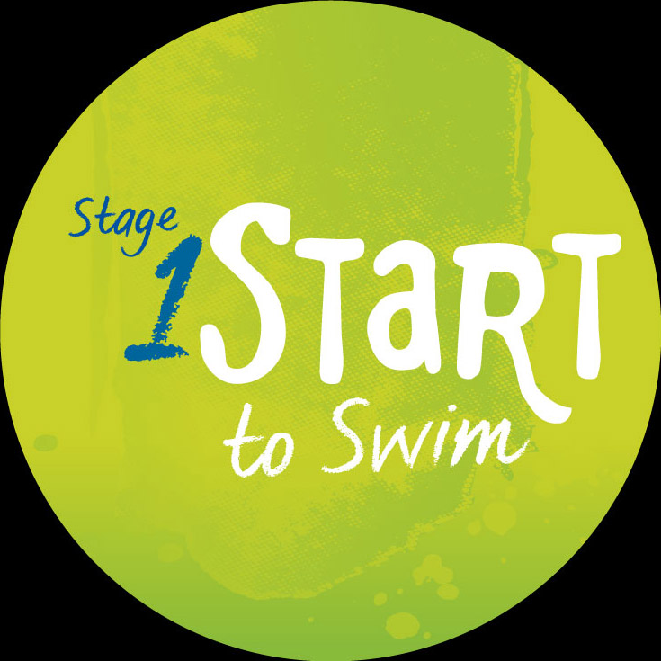 swimming illustration stage 1 start to swim