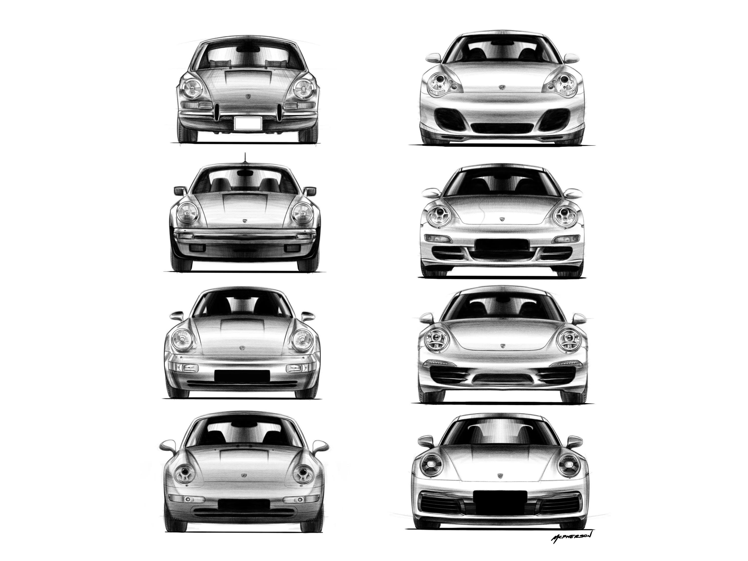 Porsche 911 evolution