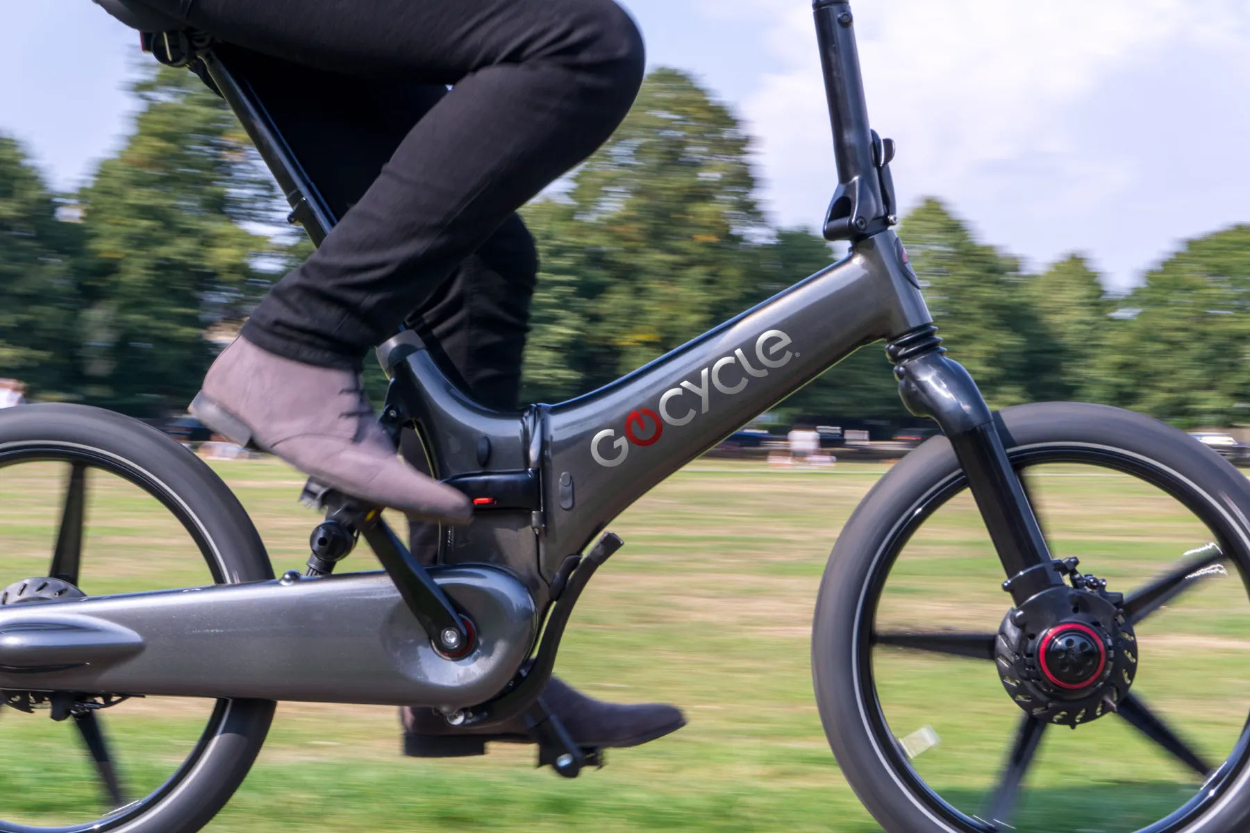 Gocycle on the move