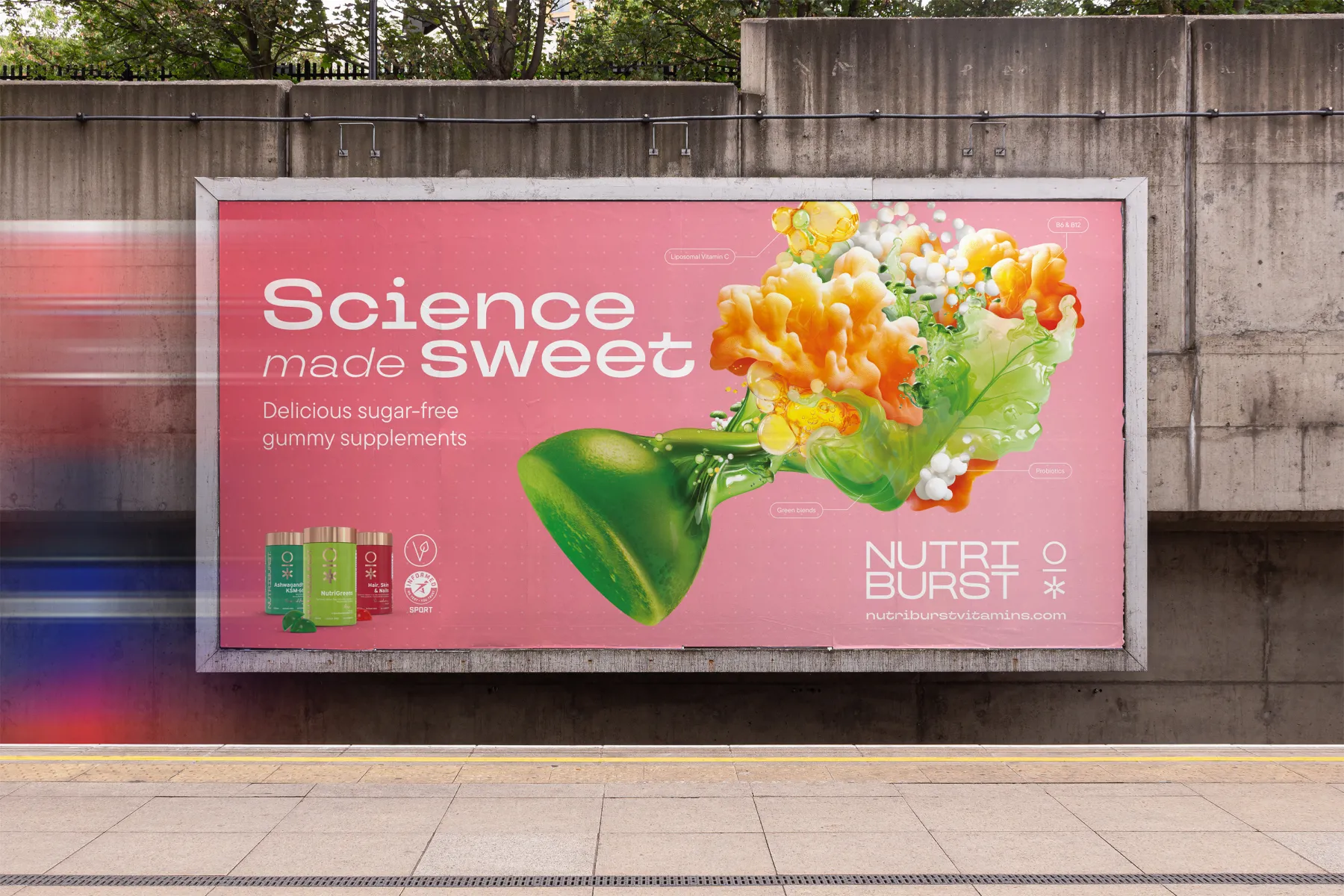 Nutriburst Tube Station