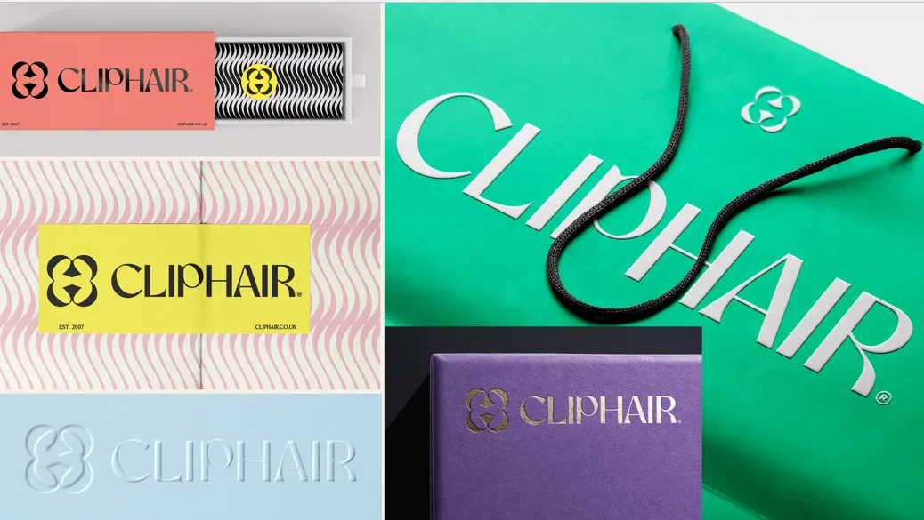 Cliphair brand identity