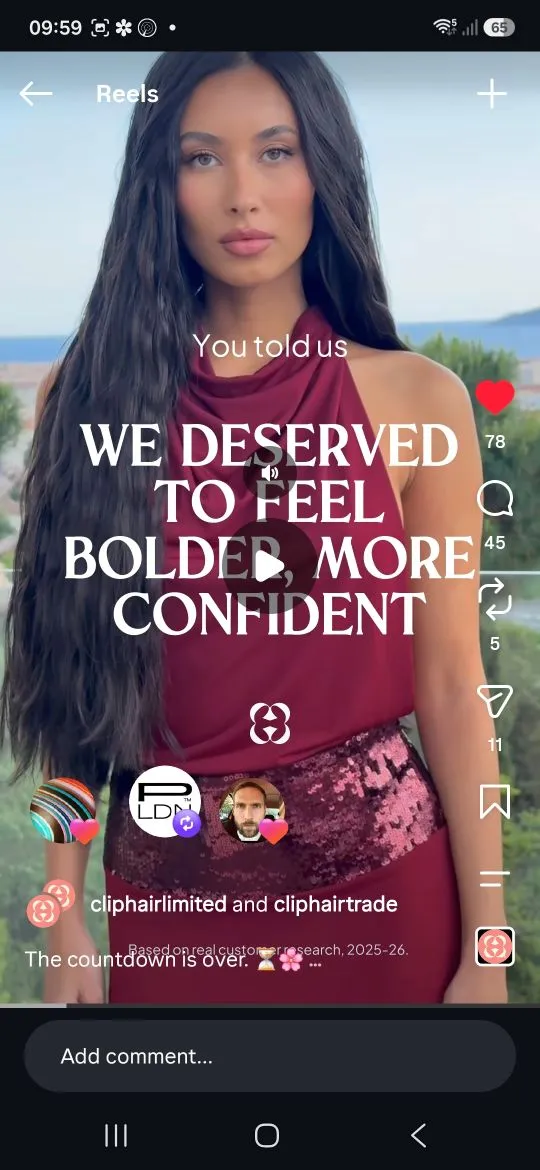 Cliphair new identity launch