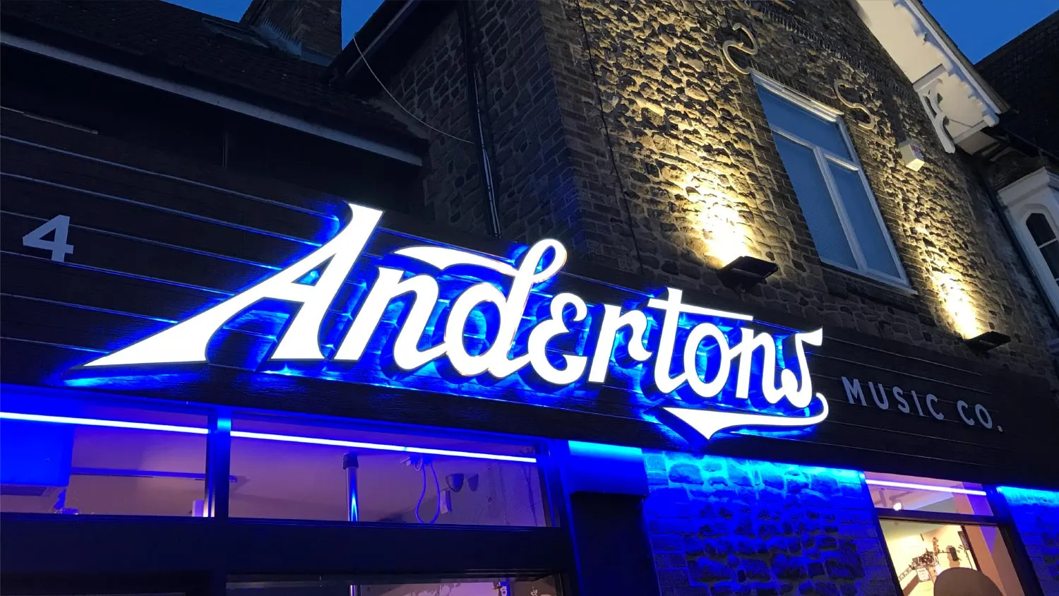 Andertons shop front