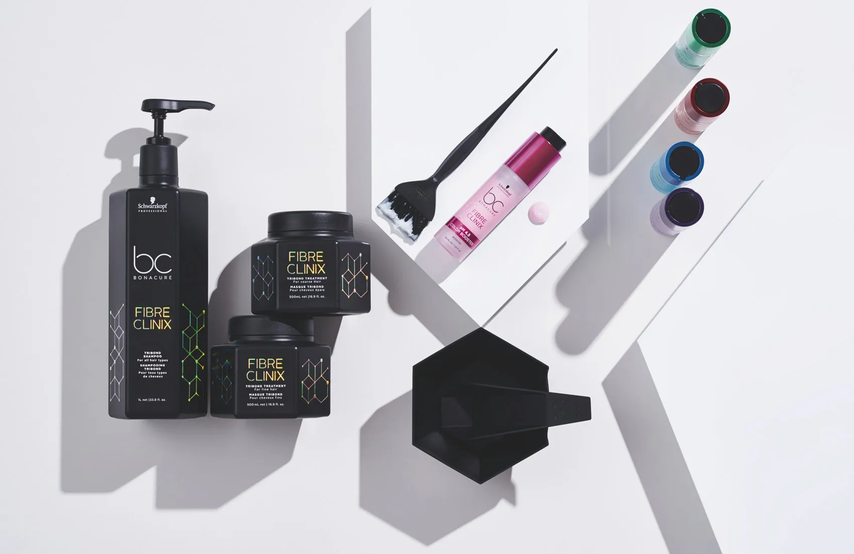 Variety of Fibre Clinix packaging