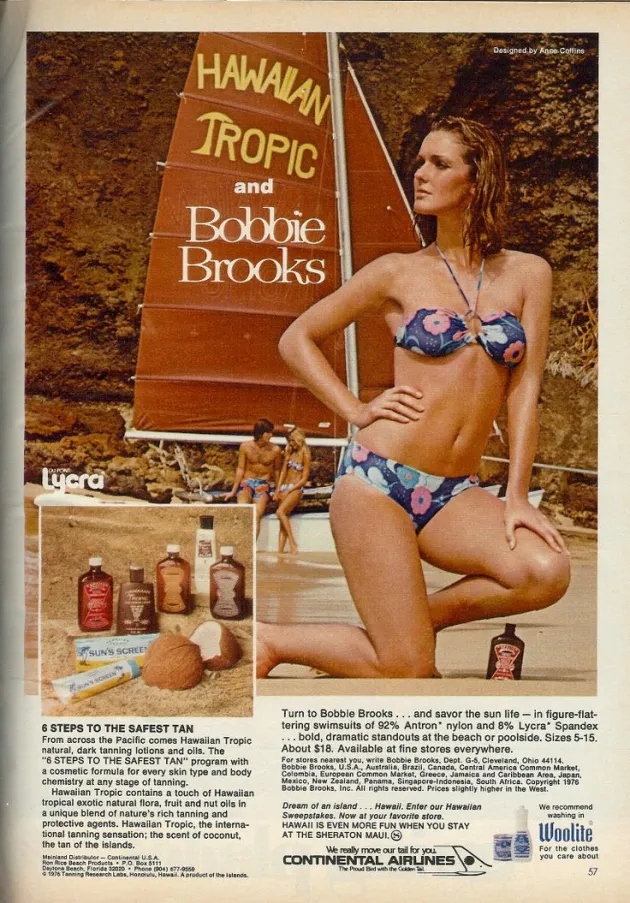 Hawaiian Tropic in the seventies