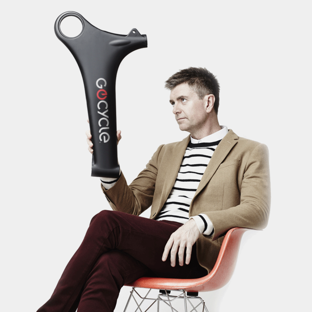 Gocycle is the brainchild of ex Maclaren cars designer Richard Thorpe